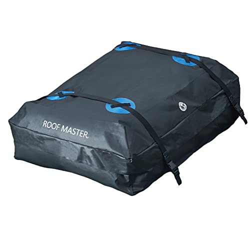Rooftop Cargo Carrier, PI Store Waterproof Car Roof Bag with Protective Mat, Extra 16 Cubic Foot Storage Carriers for All Cars with / Without Roof Racks