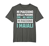 Acquista ora! questo maglia Maiale frase divertente come regalo per papà mamma marito moglie zio zia per festa della mamma festa del papà o natale. Regalo amante animali simpatico per amica amico fidanzato fidanzata fratello sorella ragazzo ragazza