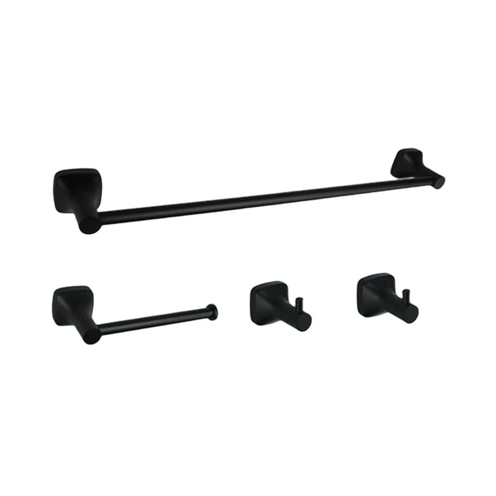 Accessoires de salle de bain noir mat pour organiser et moderniser votre pièce d'eau