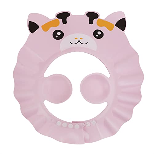 Image of Baby Shower Cap Toddler Bath Hat Adjustable Shampoo Cap Waterproof Bath Cap with Ear Protection Safe Shower Visor Soft EVA Washing Hair Shield Hat for Infants Kids Children Boys Girls 6 Months-6 Years