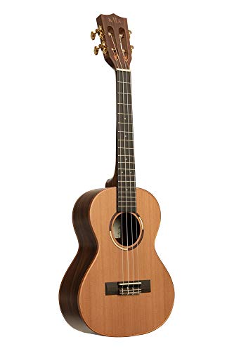 Kala Solid Cedar Pau Ferro Tenor Ukulele – Satin Natural - Les Beatles, Paul McCartney, John Lennon, RIngo Starr, George Harrison Kala Solid Cedar Pau Ferro Tenor Ukulele - Satin Natural