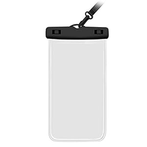 NIDONE Waterdichte Telefoon Pouch Drijvende Universele Waterdichte Telefoon Case Bag Drijvende Clear Onderwater Mobiele…