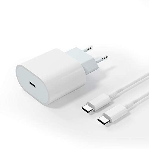 20W USB C Ladegerät Typ C Netzteil PD 3.0 USB C Power Adapter Ladestecker, kompatibel mit Phone 12, 12 Pro,12 Pro Max, 12 Mini, 11Pro, X, Pad Pro 2020, Galaxy S21, S20, A51 usw Cover
