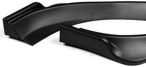 3 Pieces Front Bumper Lip Spoiler Splitter Side Body Kit Trim Protection Compatible with 2013-2016 Hyundai Genesis 2DR Coupe, 2014 2015 (Matt Black)