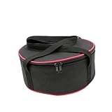 PartyKindom Großes Camping Kochgeschirr Set mit Aufbewahrungstasche Doppeltem Reißverschluss und Gepolstertem Tragegriff Robustes Outdoor Geschirr für Grill Picknick und Camping