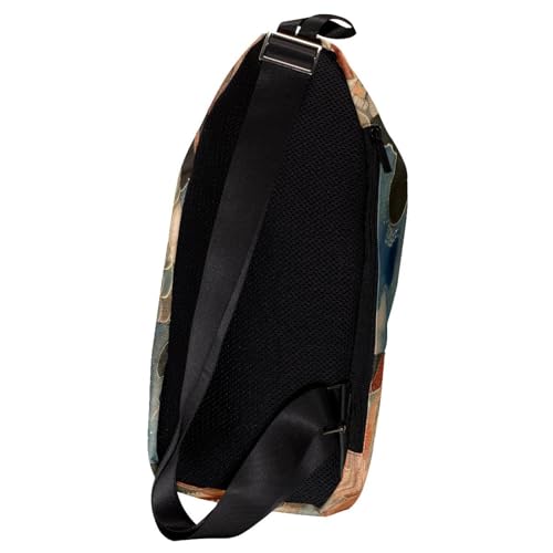 Bolsa cruzada de dragón chino multicolor compacta para evitar cargas pesadas 2