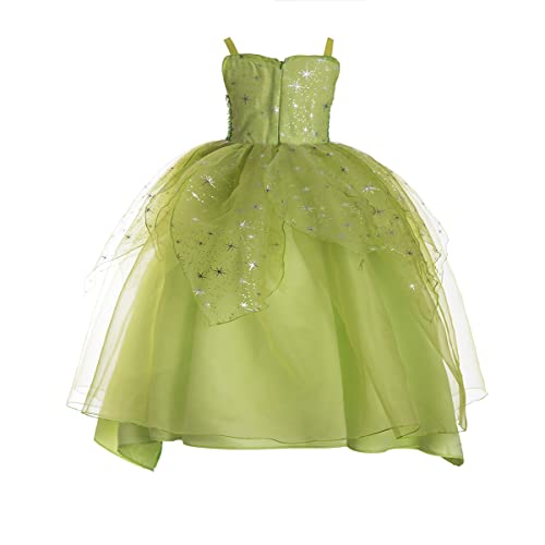 Vestido de Hada para Niñas con Alas de Mariposa Tinkerbell miniatura 2