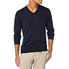 Goodthreads Men’s Lightweight Merino Wool V-Neck Sweater