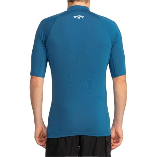 Billabong Lycra z krótkim rękawem, Niebieski, M