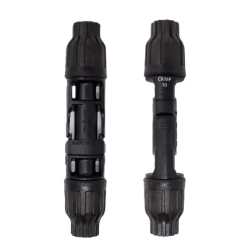 ViD® Lot de 10 connecteurs de câble photovotaïques IP68 FMC4 | 4,0-6,0 mm² | Mâle + Femelle