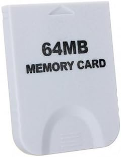 64 MB Memory Card White For Nintendo Wii & Gamecube