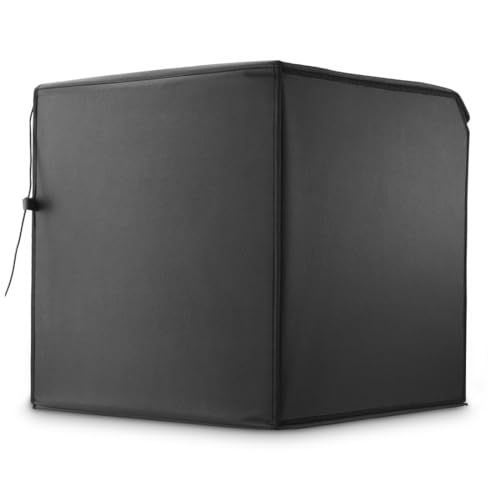 Hama Fotobox, 50x50 cm (Fotostudio, Mini Fotostudio, Lichtbox, Light Box, Light Box mini, White Box, Greenscreen, Lichtzelt, Fotow&uuml;rfel, f&uuml;r Produktfotografie, Influencer Zubeh&ouml;r, mobil, faltbar) wei&szlig;
