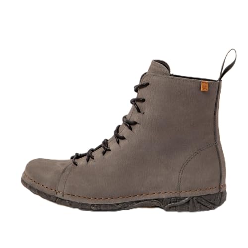 Chaussures El Naturalista N909 Pleasant Grey en cuir gris pour homme et femme