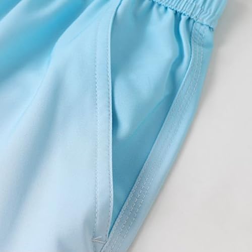 Mens Swim Trunks Quick Dry Beach Shorts Bathing Suit Swimwear Board Shorts with Pockets3