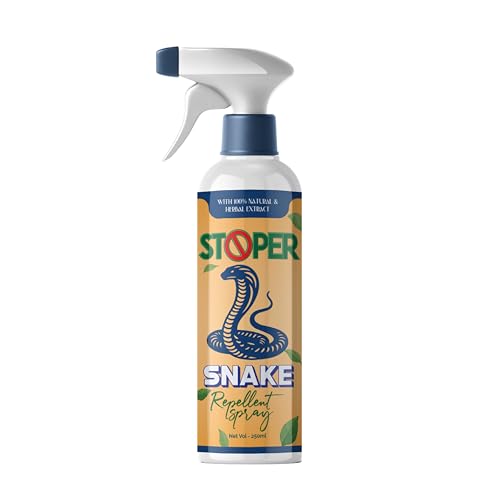 Image of Stoper Herbal Snake Repellent spray,100% organic and pet safe,long lasting protection-250 ml(1)