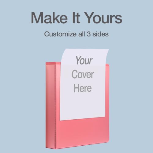 Image of Oxford 1.5 Inch 3 Ring Binders, 4 Pack, Assorted Colors, Holds 375 Sheets