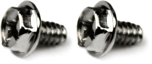 StarTech.com Replacement PC Mounting Screws #6-32 x 1/4in Long Standoff - Screw kit - Silver - 0.2 in (Pack of 100) - SCREW6_32