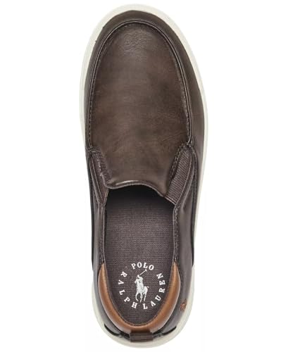 Image of Polo Kids Filip Chocolate Brown /TAN Sneaker Size 8.5 -Toddler