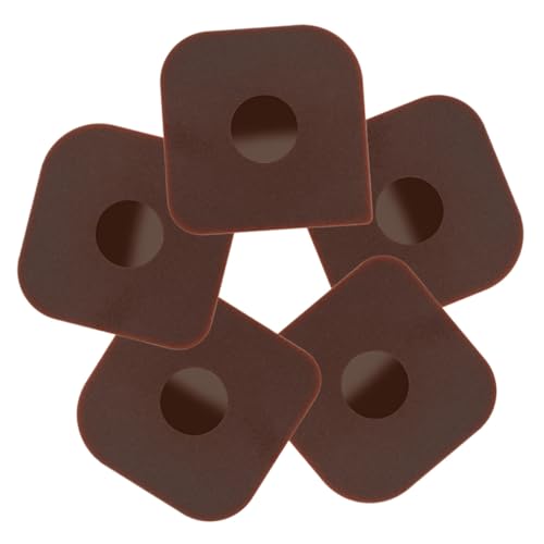 FUNOMOCYA Skillet Scraper 5pcs Set Pan Scraper Tool Cast Iron Pan Cleaner Non-stick Heat Resistant Kitchen Helper