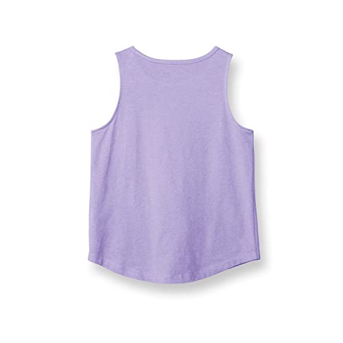 Image of Champion Girls' Tank Top, Girls' Tank, Cotton-Rich Girls' Tank, Stacked Rainbow C Logos