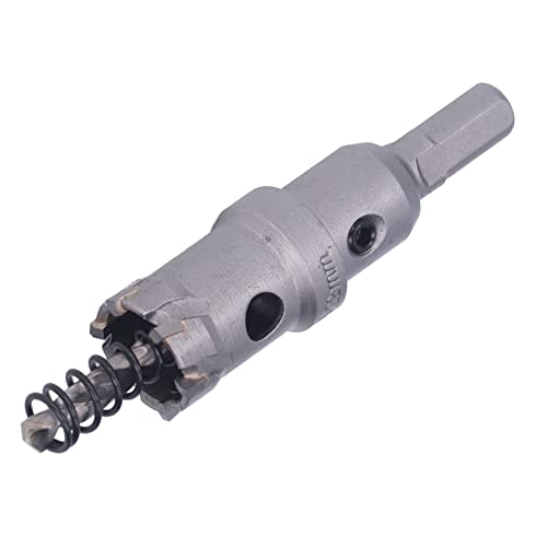 Broca sierra de carburo 22mm para metal y madera miniatura 3