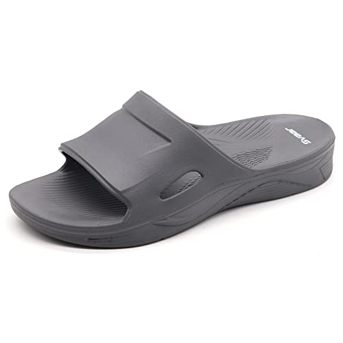Image of SVAAR EveryWear Sliders for Men || Comfortable Indoor Outdoor Slider Slip-on Slippers for Men and Boys