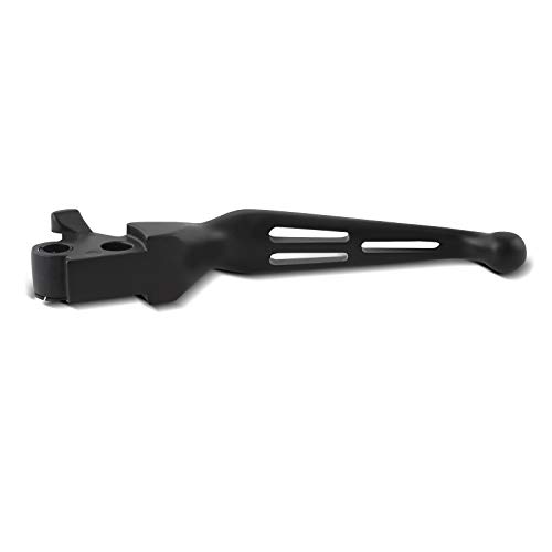 Manetas Freno Embrague Set Stripe Compatible para Harley Davidson Dyna Switchback 12-16 Negro