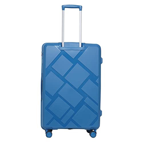 Image of SWISS MILITARY Star Luggage Bag, Textured Hard-Sided Trolley Bag, Cabin Luggage, Overnighter Trolley Bags|Durable ABS Body, Ergonomic 360 Rotatable Wheels, TSA Lock, 28 inches, Navy Blue, 1