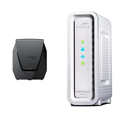 Image of Synology WRX560 Wi-Fi 6 Router + ARRIS SURFboard SB8200 DOCSIS 3.1 Cable Modem