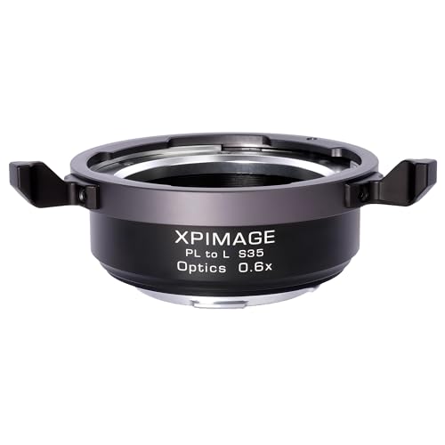 XPIMAGE 0.6X Speed Booster Adapter Compatible with PL Mount Full-Frame Lenses to Leica L Mount S35 Cameras Reduces Focal Length