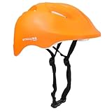 Strauss GlideX Cycling Helmet | Lightweight with Good Ventilation | Multi-Sport Helmet for Mountain, Road Biking & Skating | EPS Foam Lining | Ideal for Adults with 15+ Age (Orange)