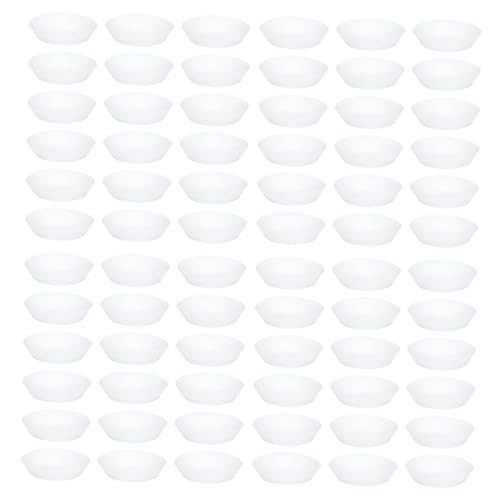 HOLIDYOYO 100pcs Non-stick Disposable Air Fryer Paper Liners Oil Baking Paper Trays for Oven and Microwave Round Design for and Cleanup