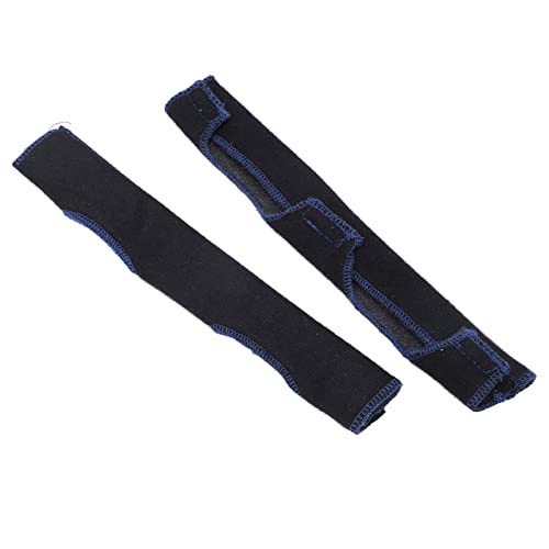 Fafeicy Lot de 2 Bandeaux Anti-transpiration pour Casque de sécurité, Doublure en Coton, Coussin Anti-transpiration Doux et Lavable pour Casques, Accessoires élastiques Fins Réutilisables pour les