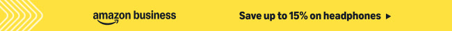 Save up to 15% on headphones