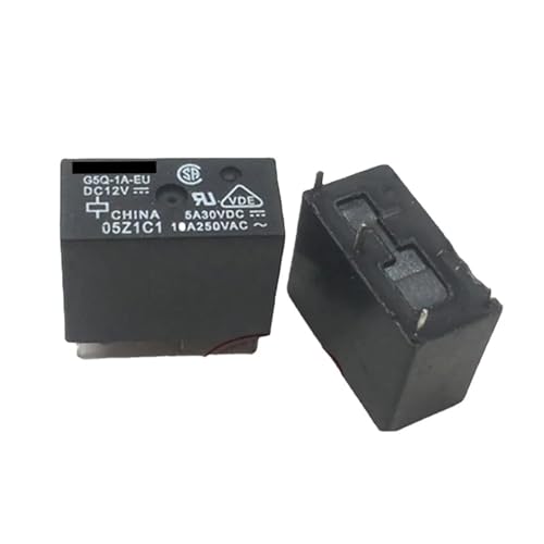 Relais G5Q-1A-EU DC12V robustesse industrielle boîtier étanche lot de 10