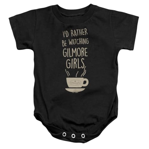 Popfunk Gilmore Girls I'd Rather Be Watching Gilmore Girls Unisex Infant Snap Suit for Baby