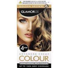 Experience Long-Lasting and Rich Colour with Glamorize Advanced Crème Colour - Elevate Your Look with Elegant Shades (Golden Brown)