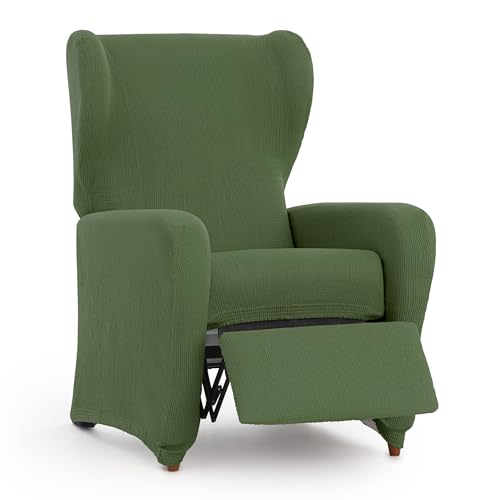 Funda de sofá elástica relax Ulises con tejido flexible para proteger sillones reclinables 2