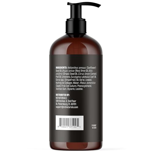 Image of Anti Cellulite Massage Oil and Silicone Body Brush - Collagen and Stem Cell Skin Tightening Formula for Smoothing and Firming, 8 fl oz by M3