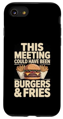 ���̉�c�̓n���o�[�K�[�ƃt���C�h�|�e�g��������������܂��� �X�}�z�P�[�X iPhone SE (2020) / 7 / 8 �p