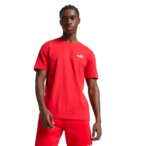 PUMA Mens Essentials Small Logo T-Shirt