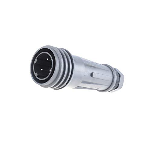 Connecteur rond mâle mâle PIN 3 Bulgin EXPlora nickelé IP68