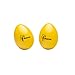 FUZEAU - 8285 - Paire œufs sonores en plastique couleur jaune - Solides - Ergonomiques - Légers - Imiter les maracas