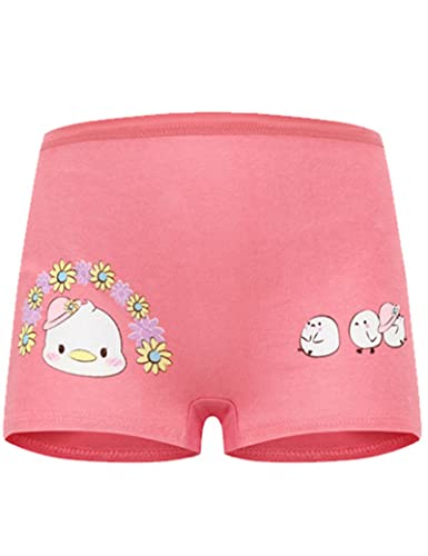 Kiench Girls Underwear Toddler Cotton Boyshort Panties 4 Pack3