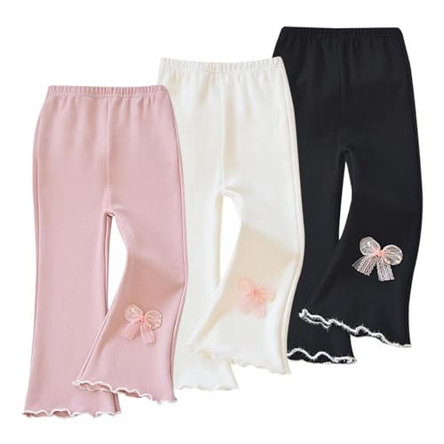 Pantalon bas cloche fille en coton : fini les vêtements serrés