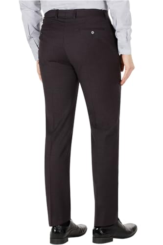 Calvin Klein Mens Jayden Wool Blend Skinny Fit Suit Pants Brown 34/322