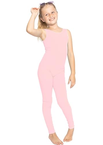 STRETCH IS COMFORT Girl's Unitard Light Pink Large