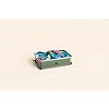 STANLEY Classic Legendary Useful Box 3.8 qt | Metal Snack and Lunch Box | Durable Stainless Steel Travel Food Storage Container | Hiking, Camping, School, or Work | BPA-Free | Hammertone Green