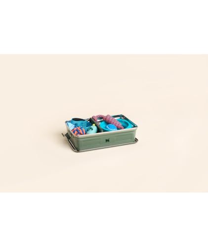 STANLEY Classic Legendary Useful Box 3.8 qt | Metal Snack and Lunch Box | Durable Stainless Steel Travel Food Storage Container | Hiking, Camping, School, or Work | BPA-Free | Hammertone Green - Image 4