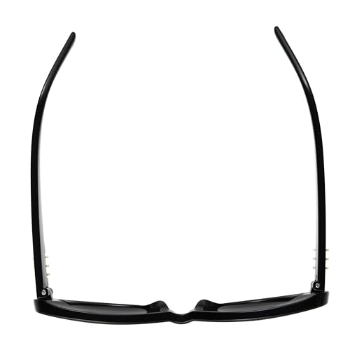 Betsey Johnson Women's Lucky Charm Oval Sunglasses, Black, 36 mm4